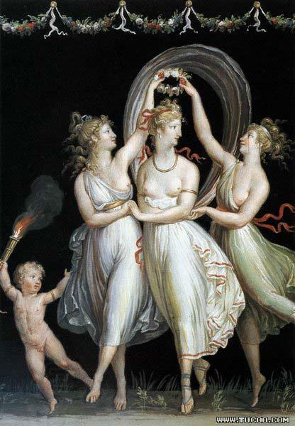 Antonio Canova The Three Graces Dancing China oil painting art